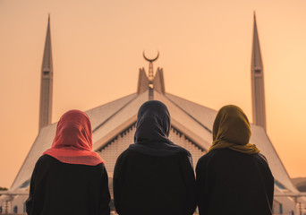 Group of Muslim women