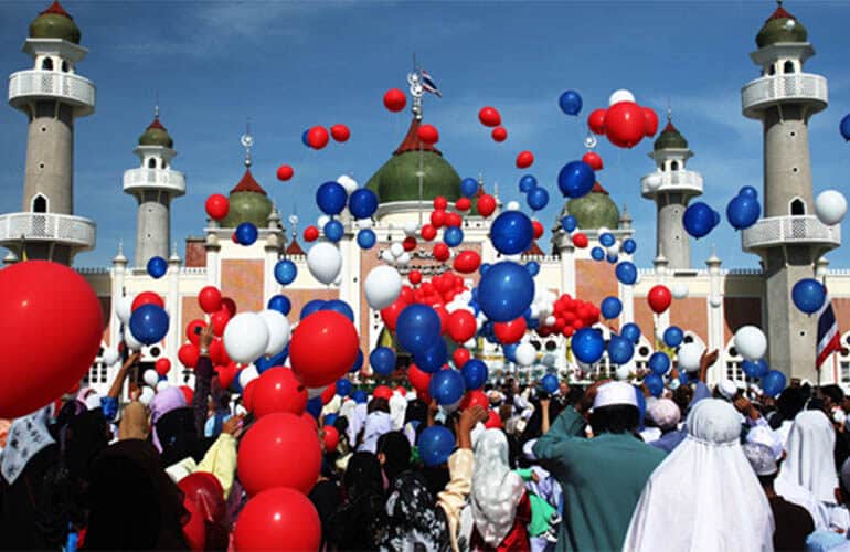 Can a Muslim celebrate non-muslim festivals?