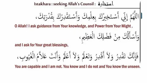 The Power of Dua e Istikhara: Seeking Guidance from the Divine