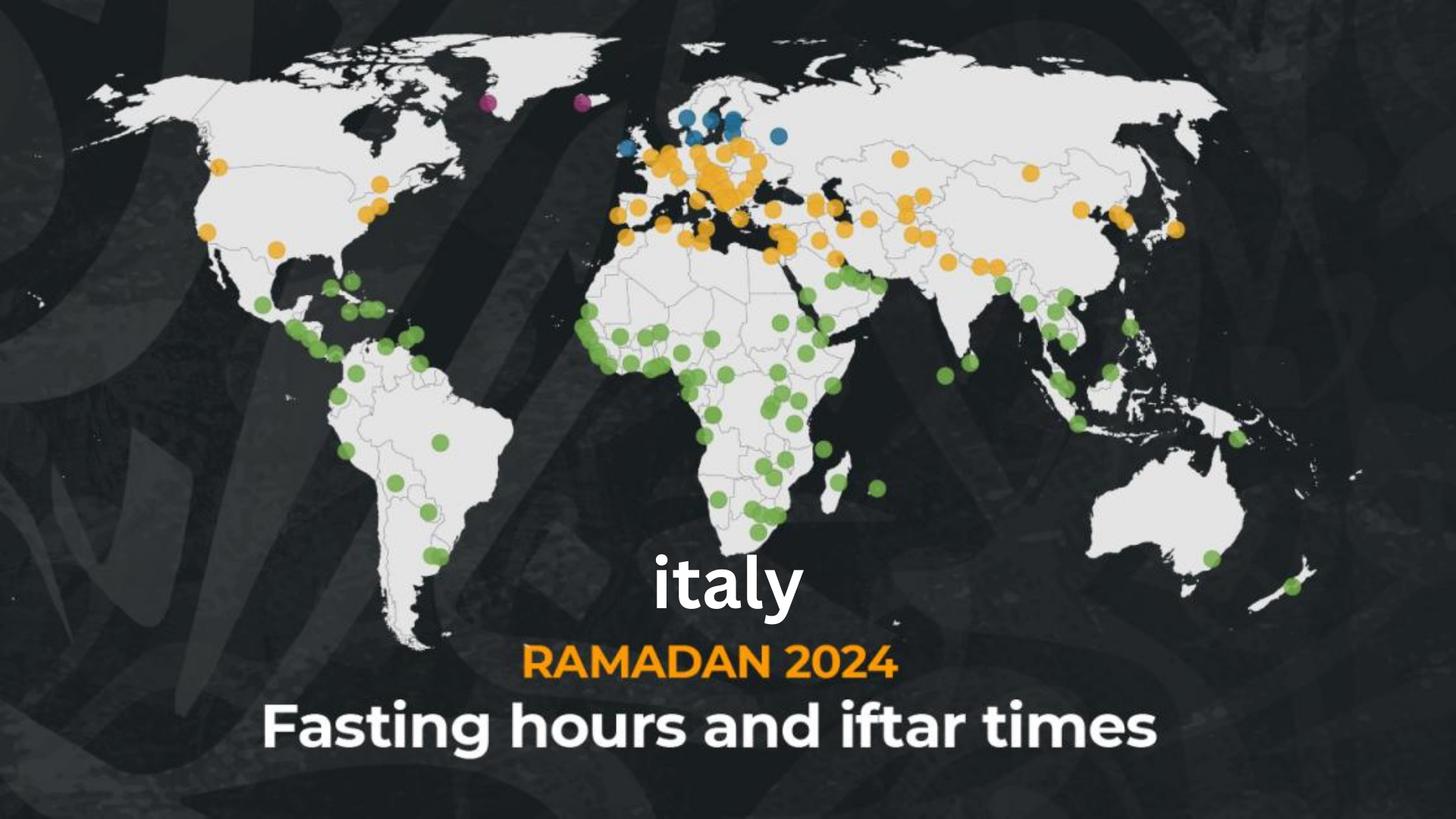 Ramadan 2024 calendar italy