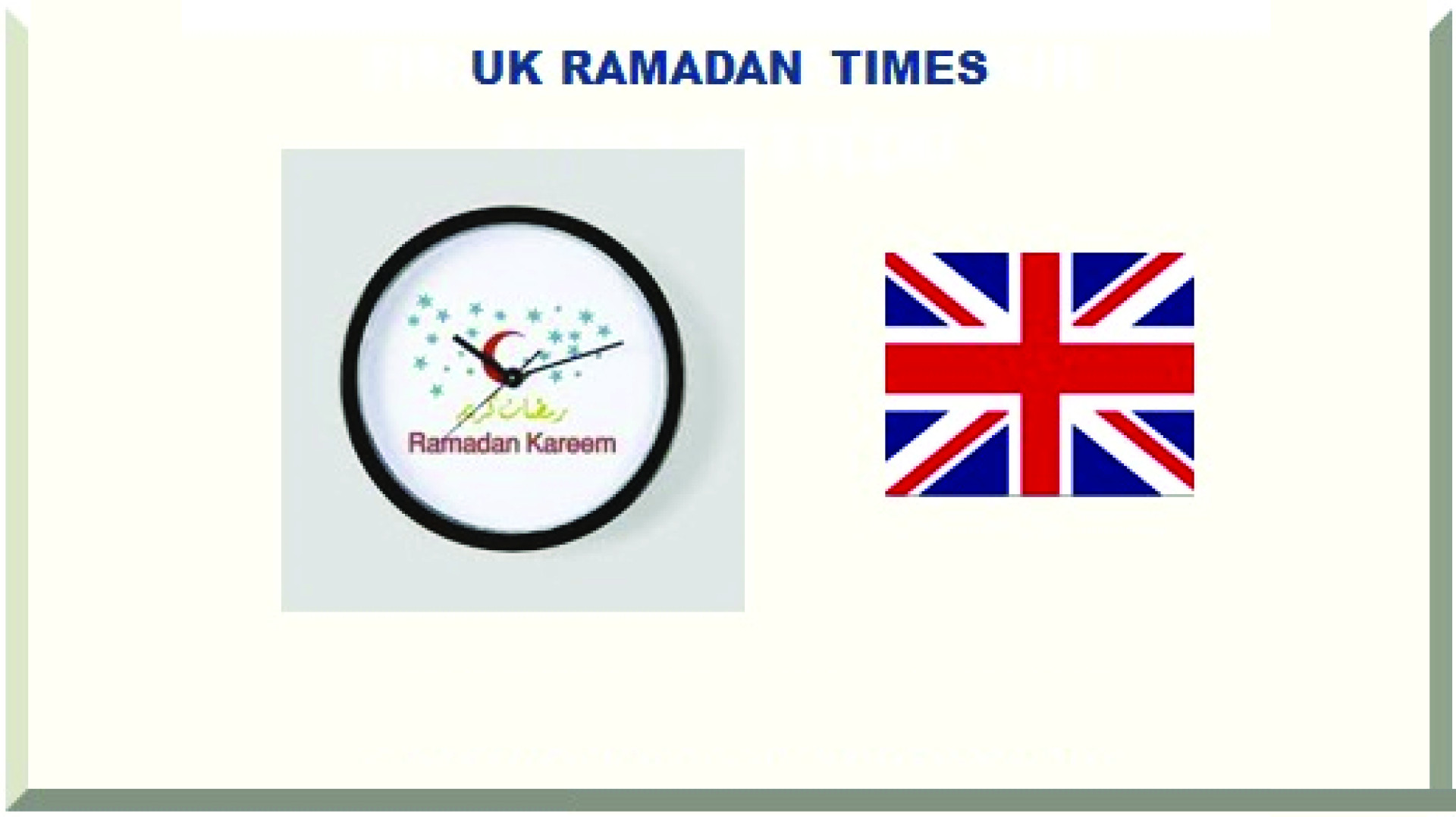 Ramadan calendar 2024 uk