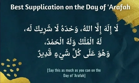 Powerful Dua on Day of Arafat