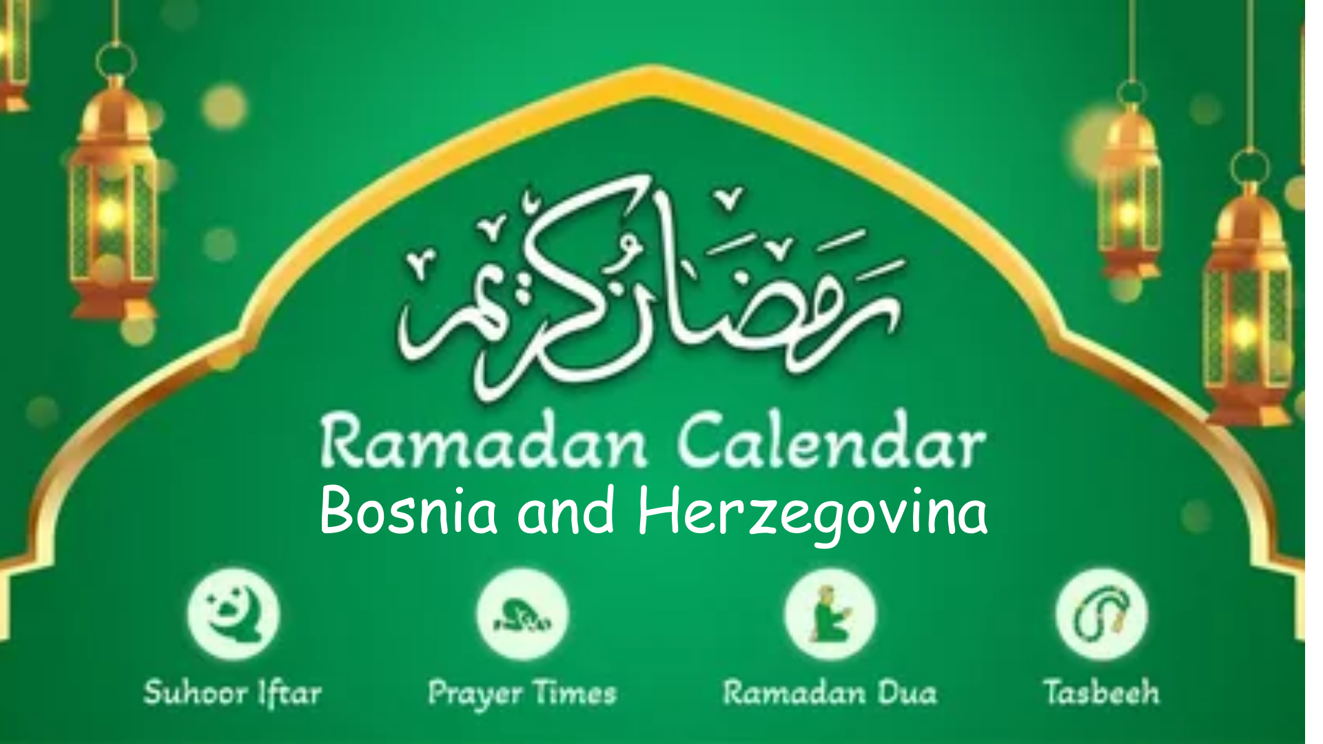 Ramadan Calendar Bosnia and Herzegovina 2025