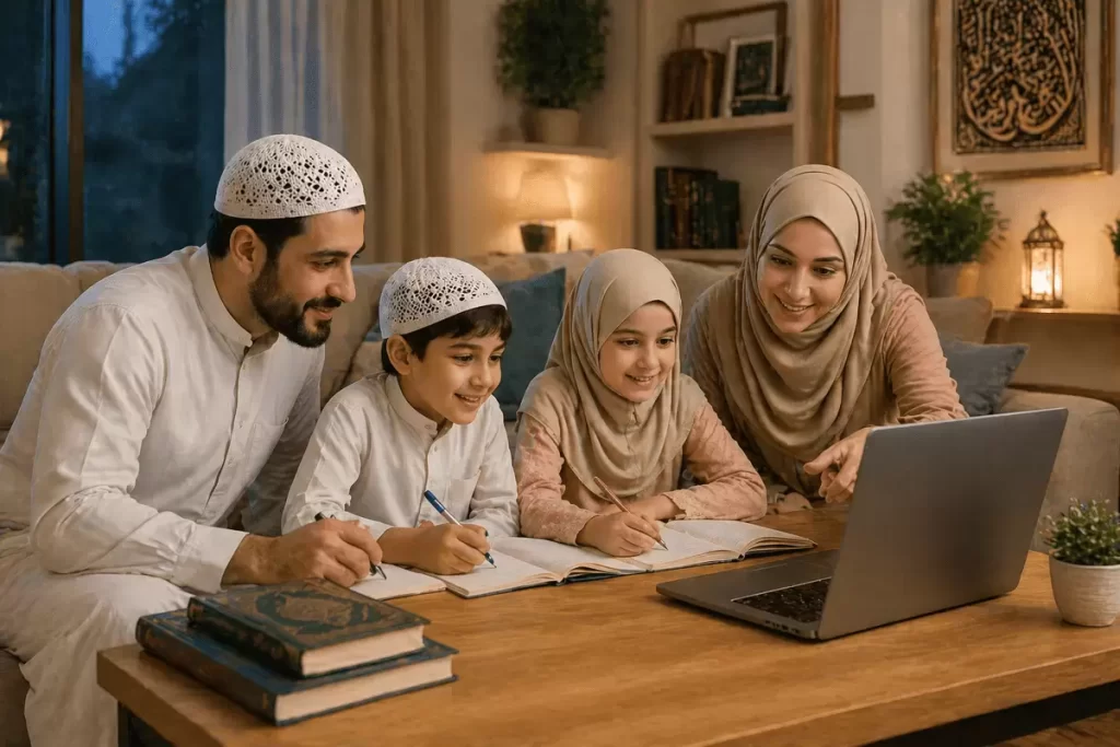 Learning to read the Holy Quran online