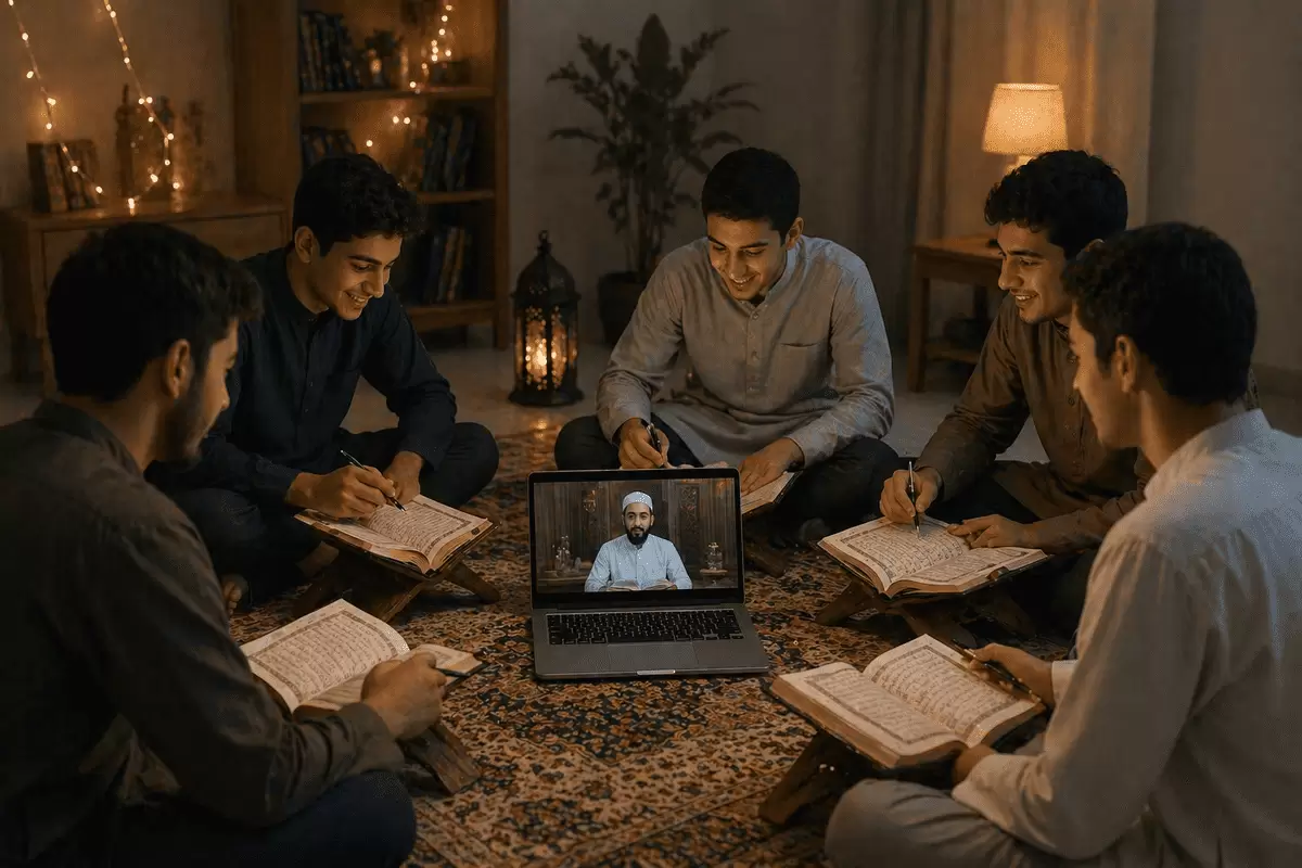 Learning to read the Holy Quran online 