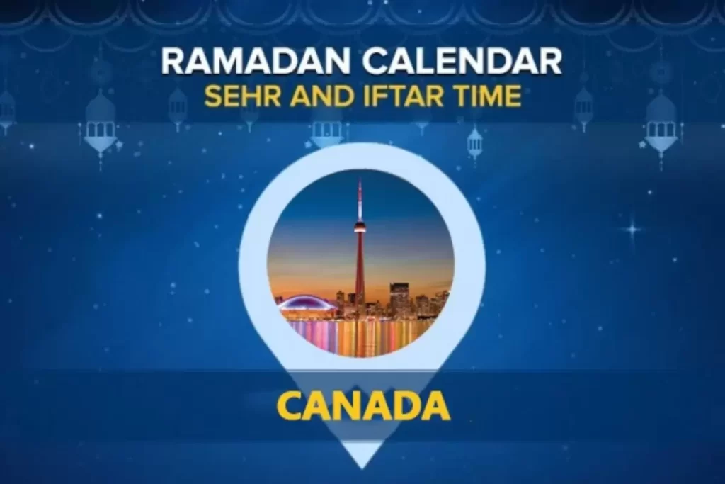 Ramadan calendar 2024 canada