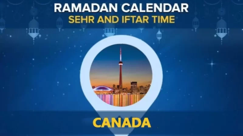 Ramadan calendar canada 2025