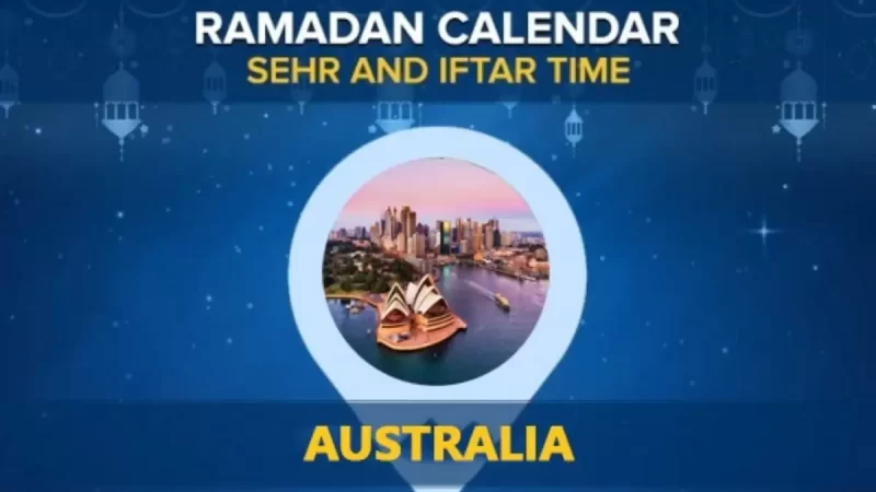 Ramadan Calendar Australia 2025