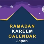 Ramadan 2024 calendar Japan