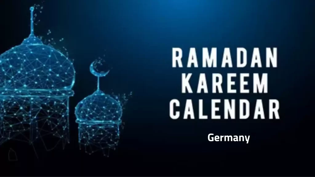 Ramadan calendar germany