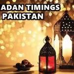 Ramadan calendar pakistan
