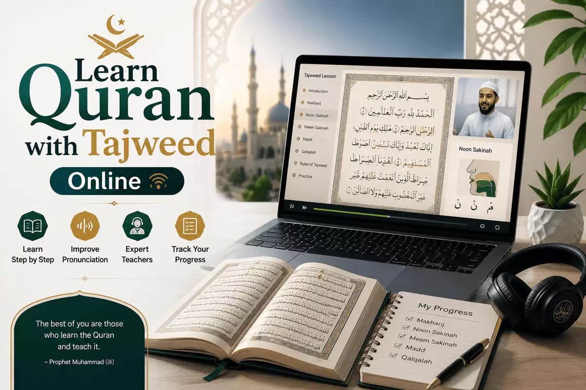 Learn Quran with Tajweed Online
