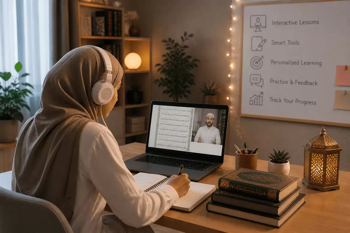 learn Quran online with modern teaching methods 