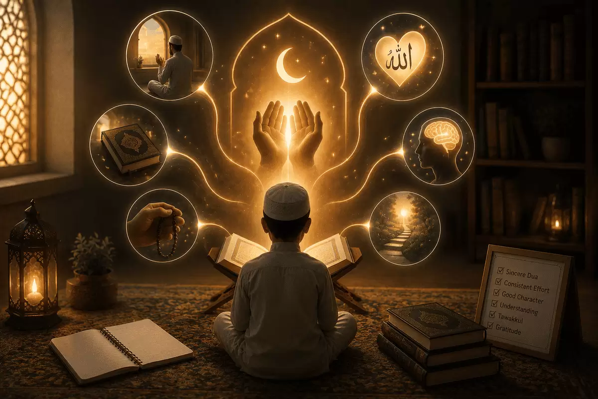 What dua is used to memorize the Quran
