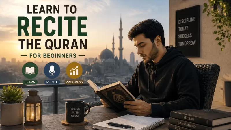 learn to recite the Quran for beginners