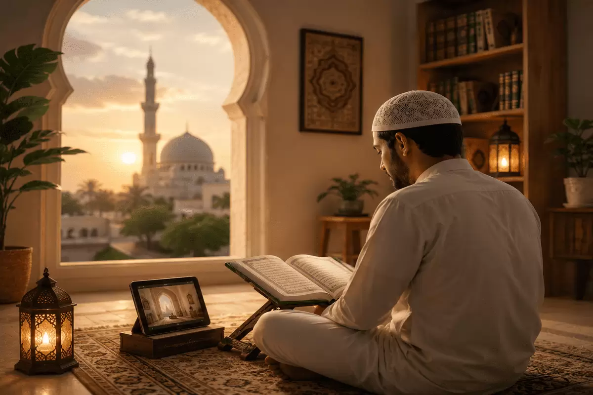 quran reading in Arabic