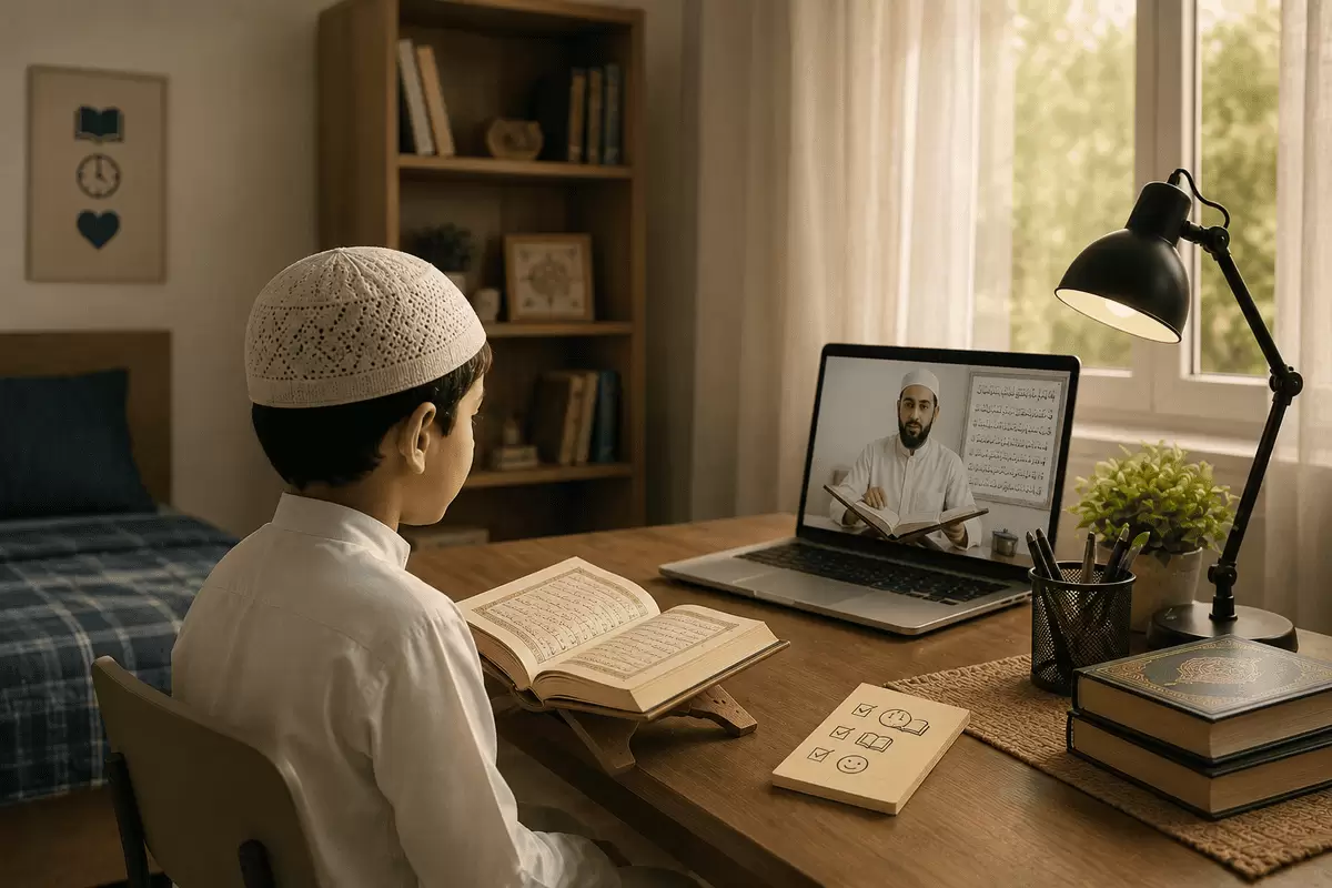 Right age to start online Hifz