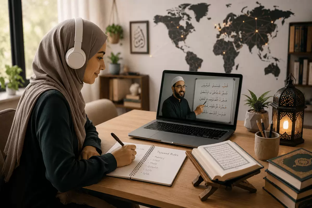 learn tajweed rules with expert Islamic teachers
