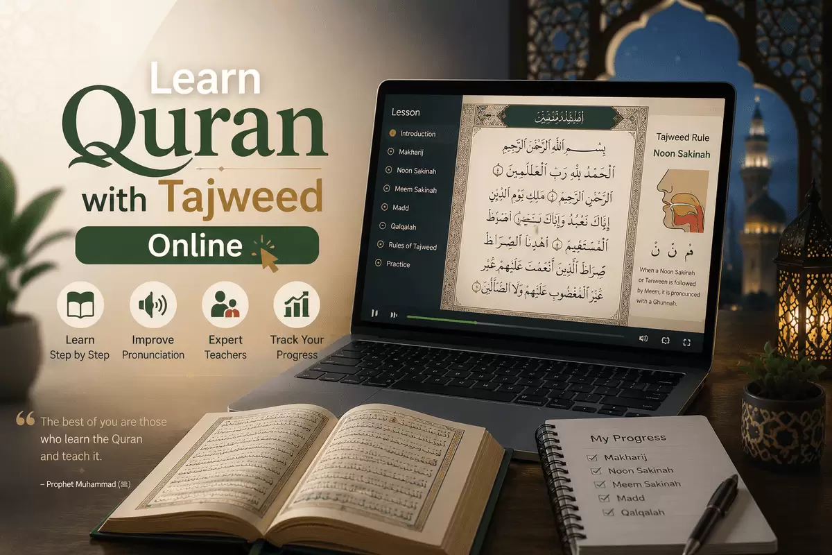 Learn Quran with Tajweed Online
