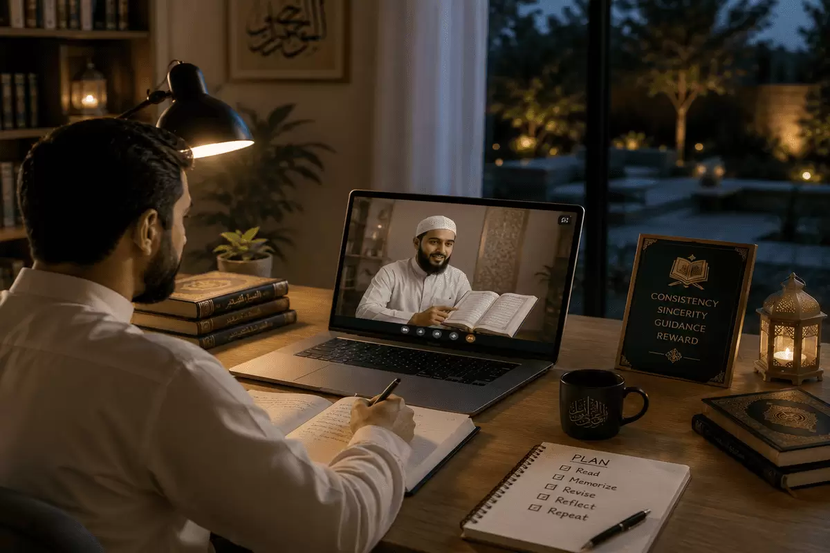 online quran memorization program for Adults
