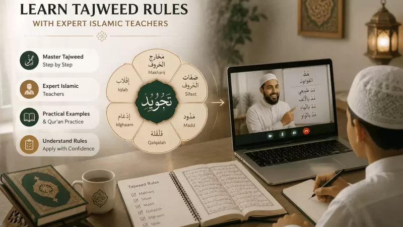 learn tajweed rules with expert Islamic teachers