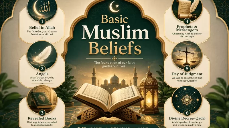 basic muslim beliefs