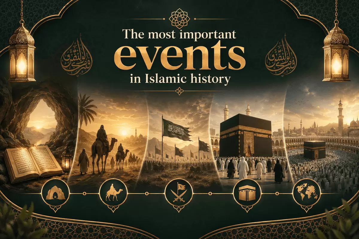 The most important events in Islamic history
