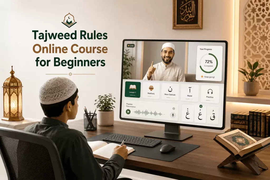 Tajweed Rules Online Course for Beginners