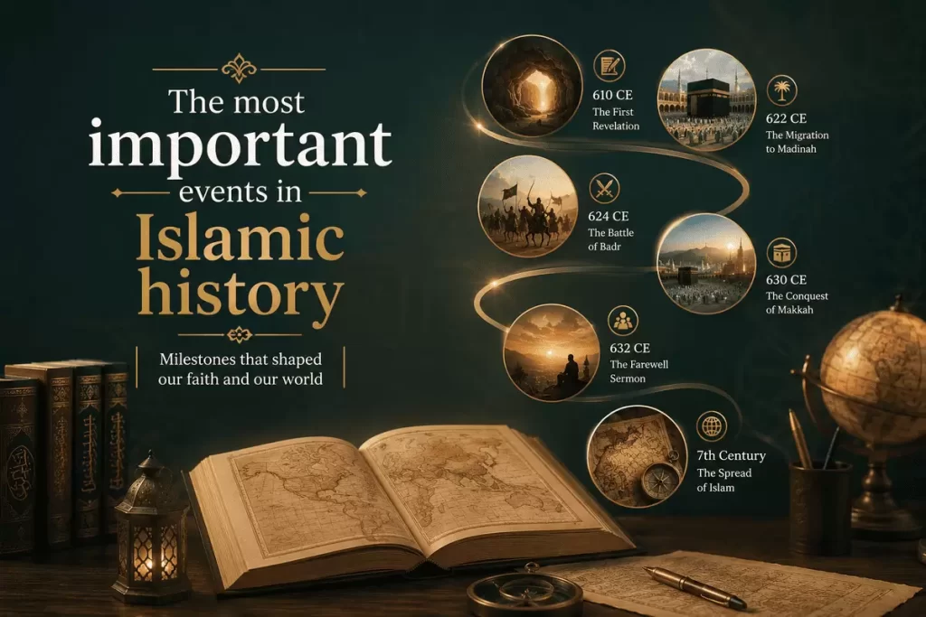 The most important events in Islamic history