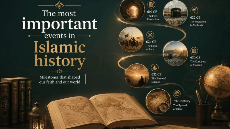 The most important events in Islamic history