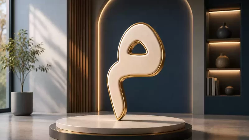 The Arabic Letter Meem م