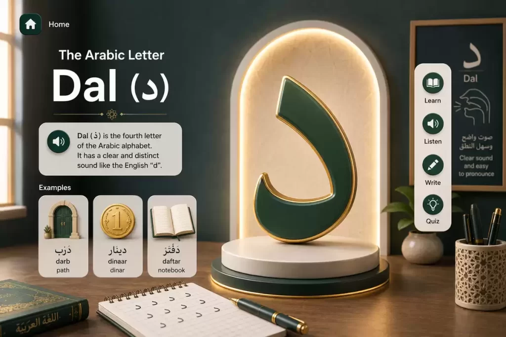 The Arabic Letter Dal
