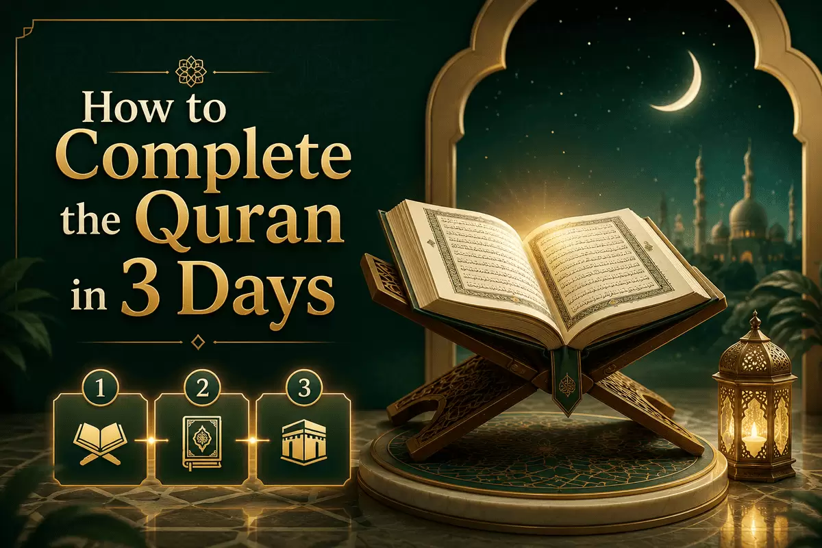 How to Complete the Quran in 3 Days
