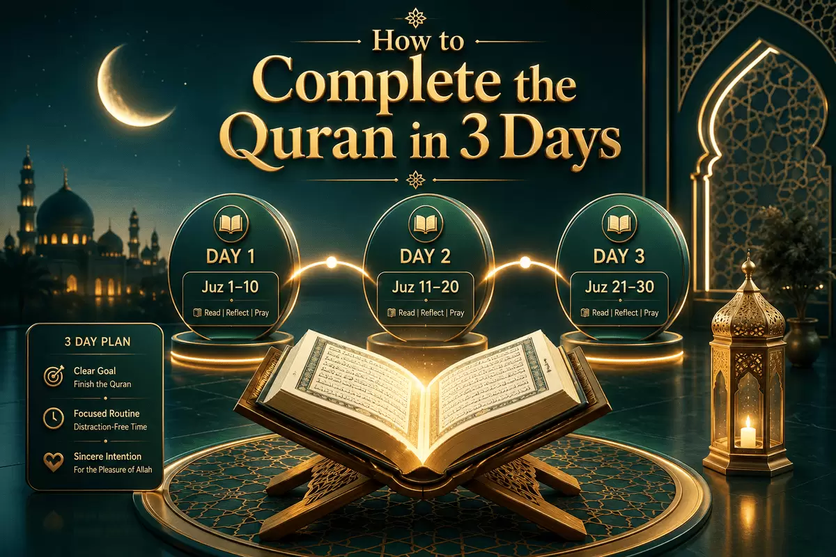 How to Complete the Quran in 3 Days
