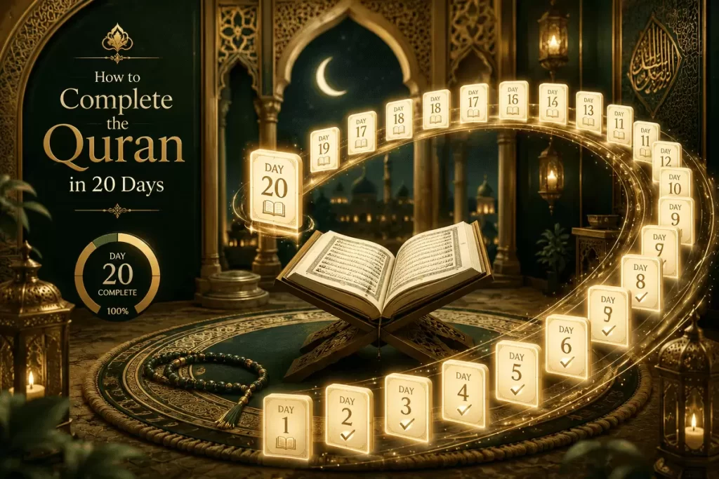 How to Complete the Quran in 20 Days