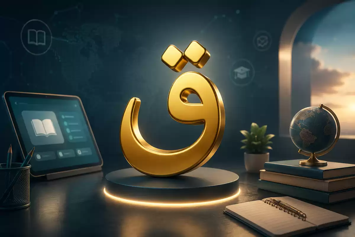 The Arabic Letter Qaf ق 