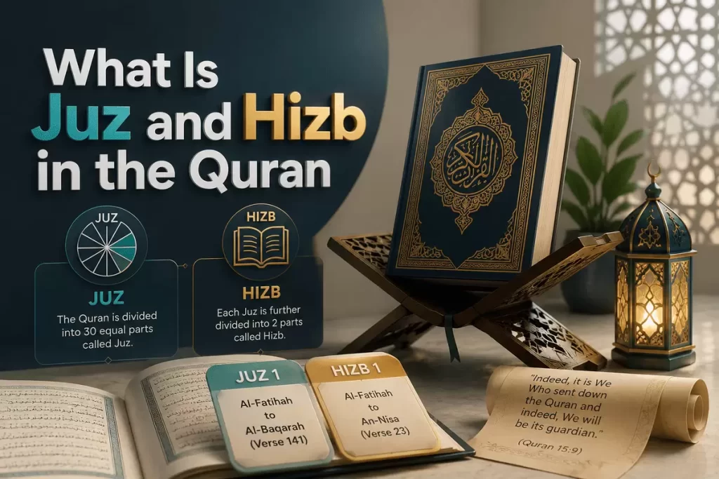 What Is Juz and Hizb in the Quran