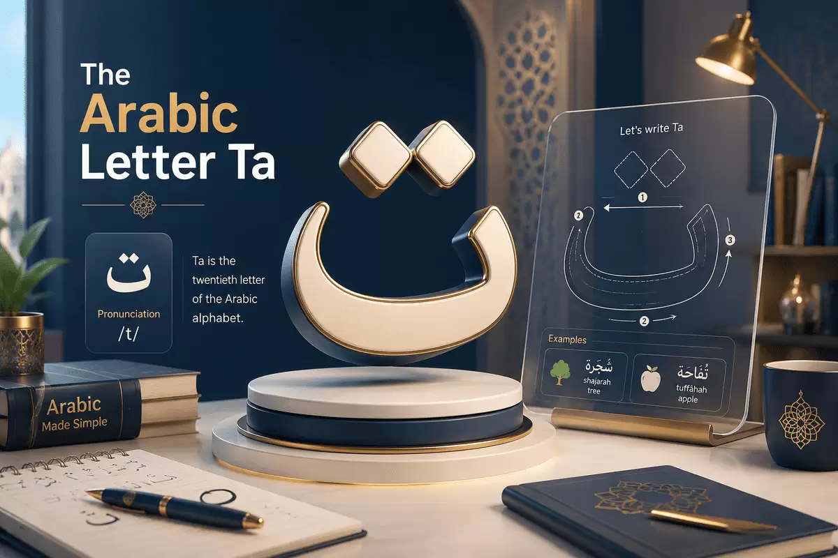 The Arabic Letter Ta ت