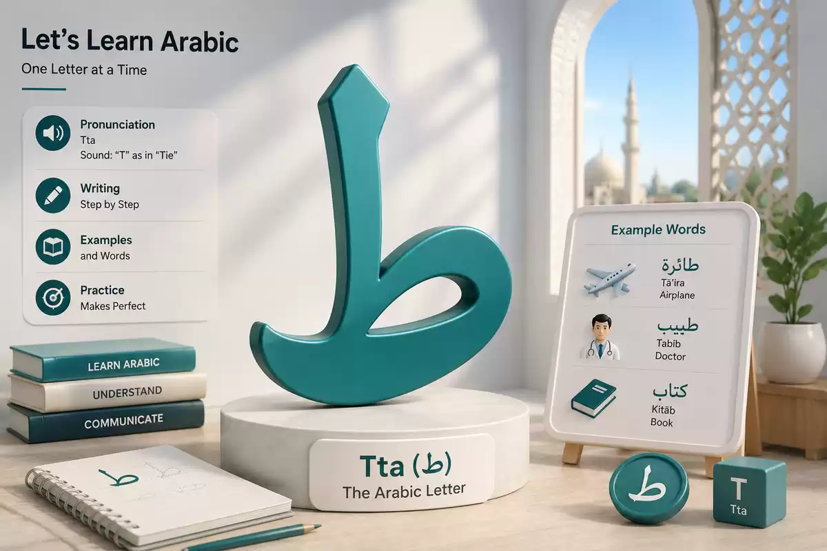 The Arabic Letter Tta ط