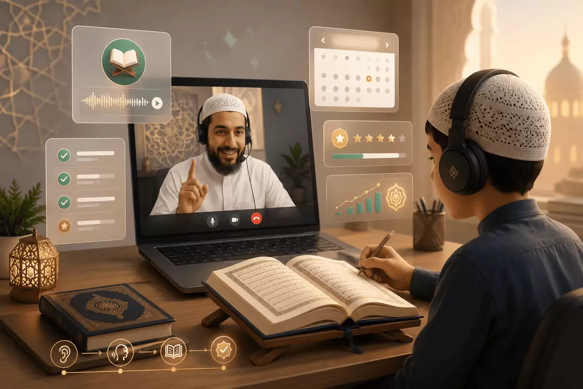 Online Qur'an memorization tutors 