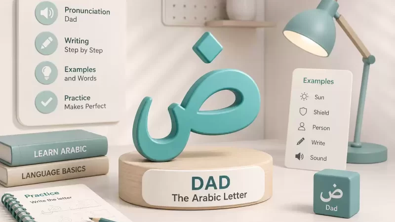The Arabic Letter Dad ض