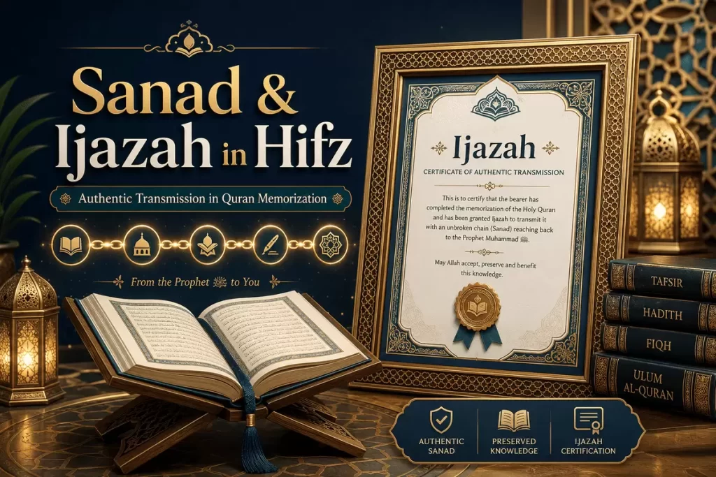 Sanad & Ijazah in Hifz