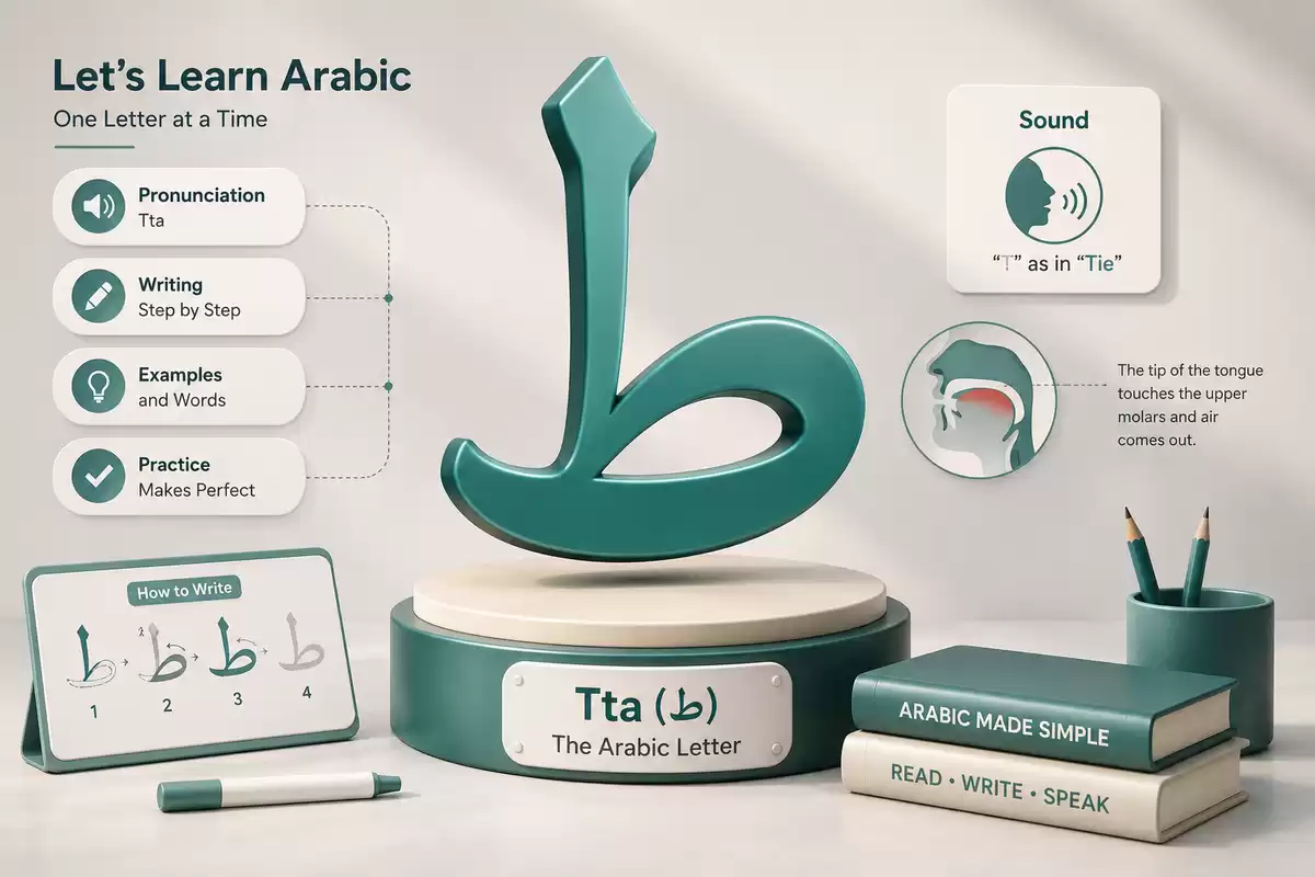 The Arabic Letter Tta ط