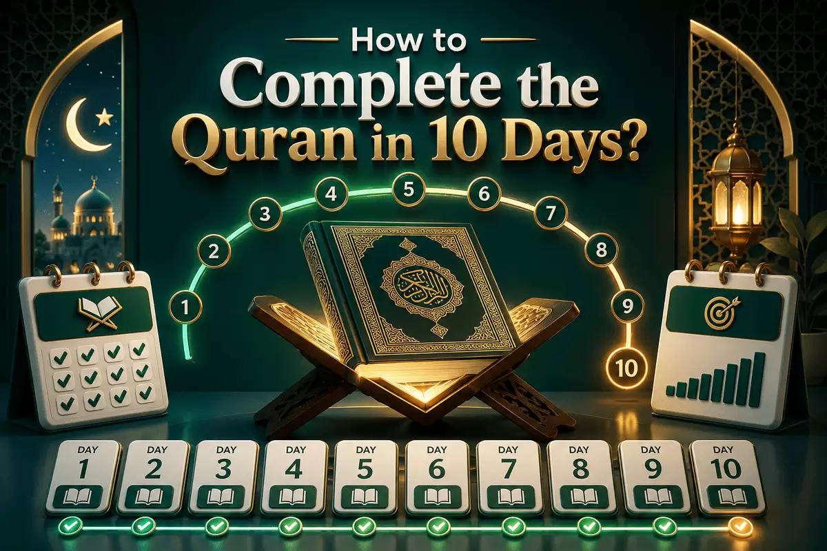 How to Complete the Quran in 10 Days 