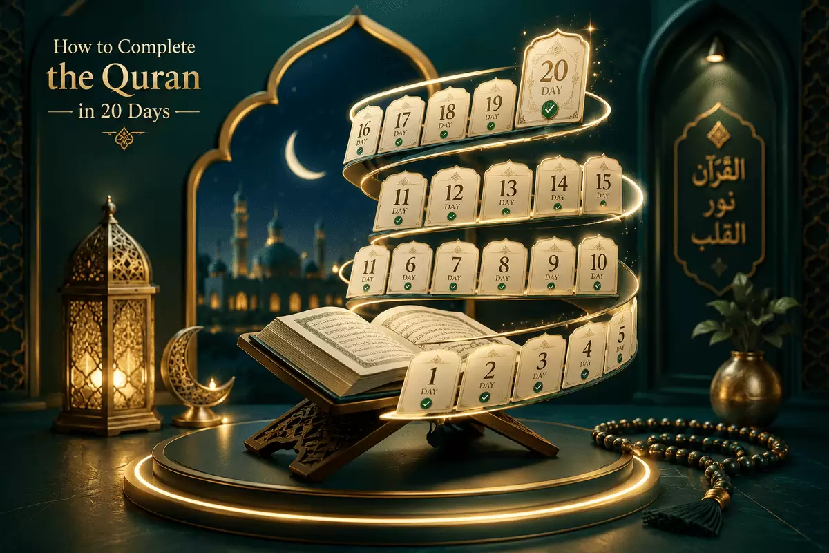 How to Complete the Quran in 20 Days