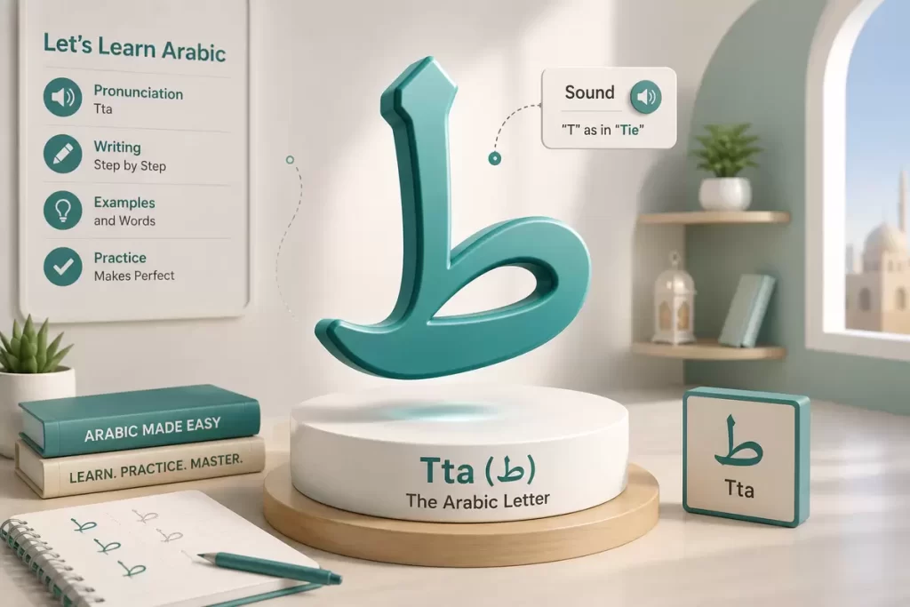 The Arabic Letter Tta ط