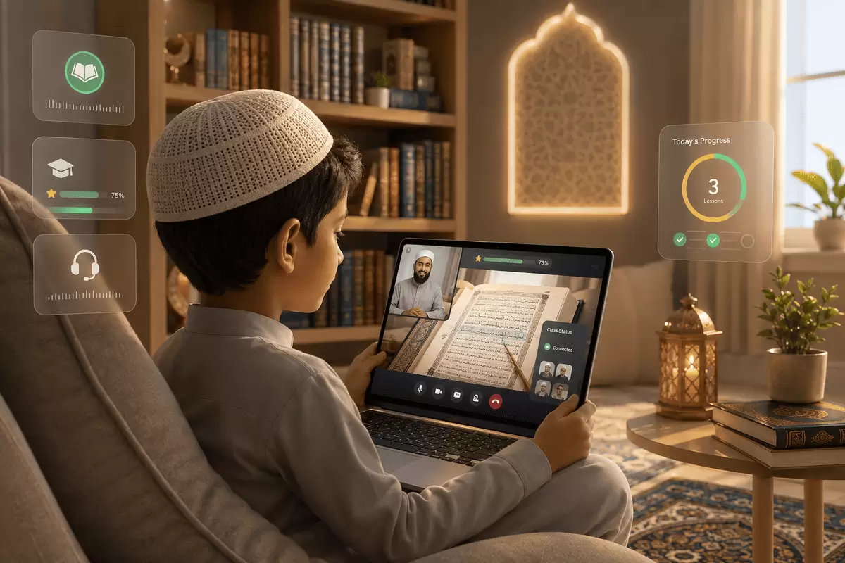 Learn Quran online from home anytime
