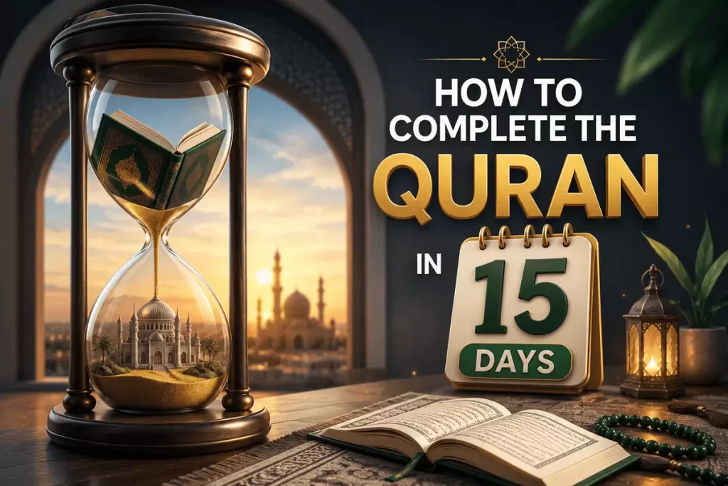 How to Complete the Quran in 15 Days