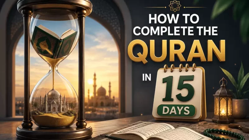 How to Complete the Quran in 15 Days