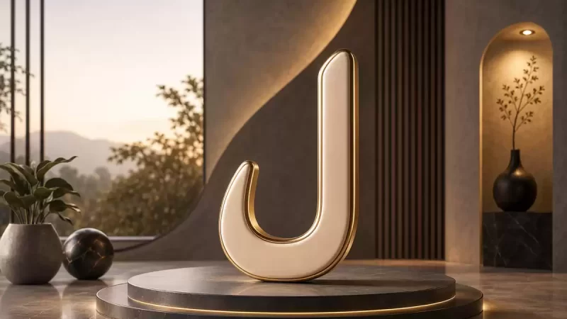 The Arabic Letter Lam ل